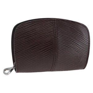 LOUIS VUITTON Epi Porte Monnaie Z Coin Purse Mocha M6368B LV Auth ep11384
